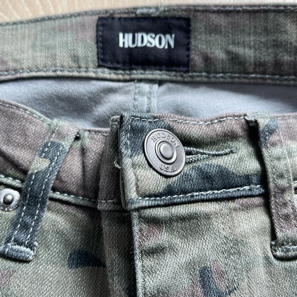 Hudson Barbara High Rise Camo Skinny Jeans - Picture 3 of 8